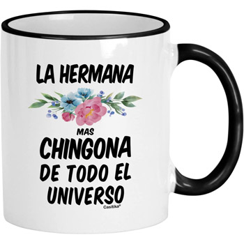 taza de cafe sister gifts en español de 11 onzas envios estados unidos colombia mexico venezuela panama ecuador